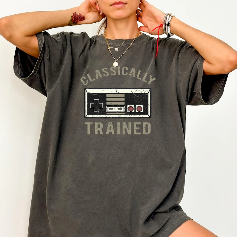 Retro Gaming T Shirt - Classic Gamer T-Shirt, Retro Gaming Tee,